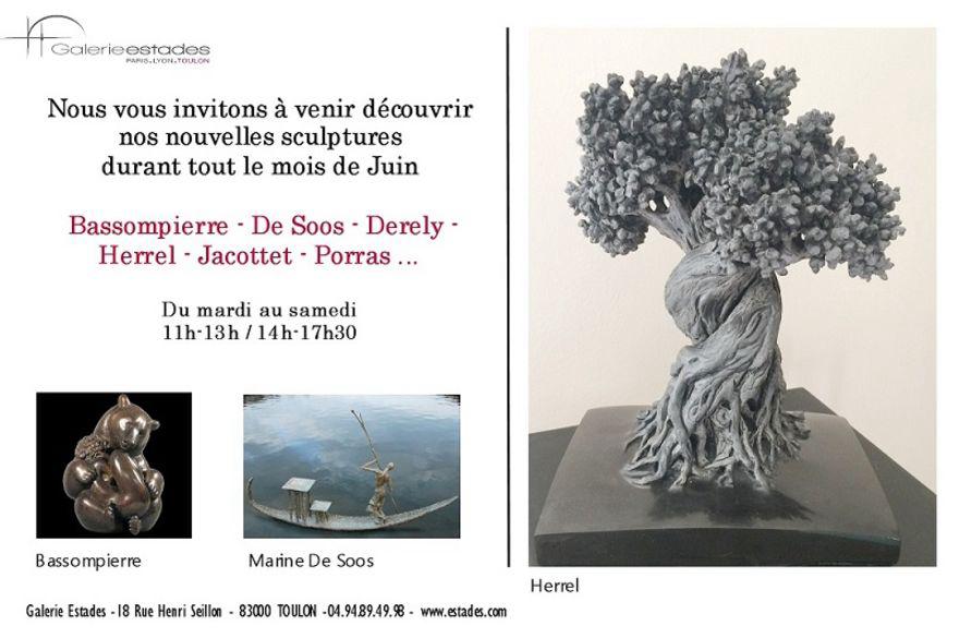 De nouvelles sculptures à la Galerie Estades