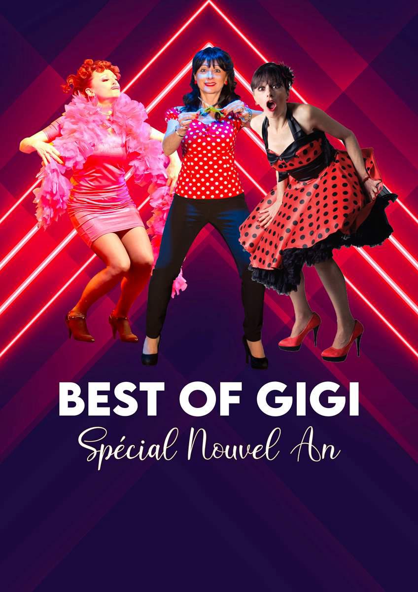 Spectacle : «Gigi Best Of»  au Café Théâtre Liberté