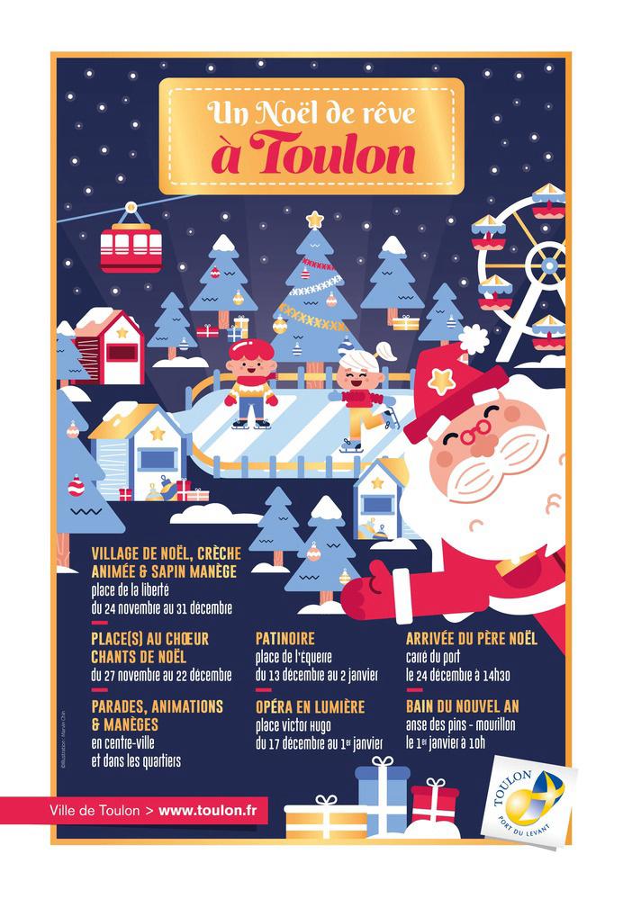 Le programme complet de Noël à Toulon 2021