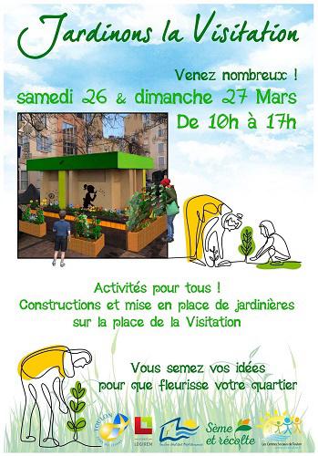 Chantier participatif - végétalisons la place !