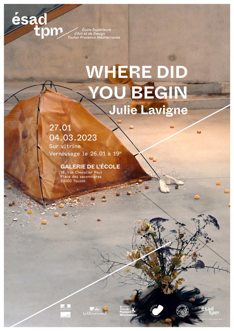 Where did you begin" - Galerie de l'école
