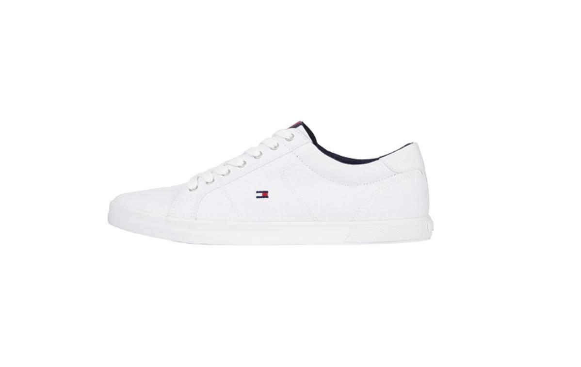 TOMMY HILFIGER ICONIC LONG LACE SNE - Basket Homme blanc 2