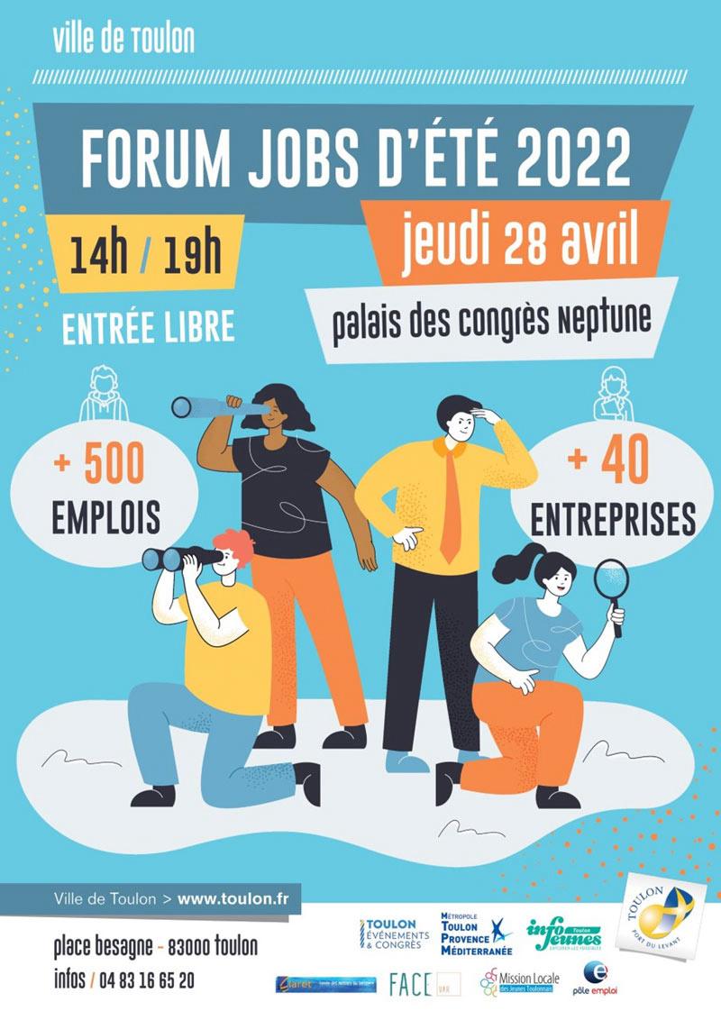[Salon] Forum des Jobs d'été 2022 au Palais Neptune