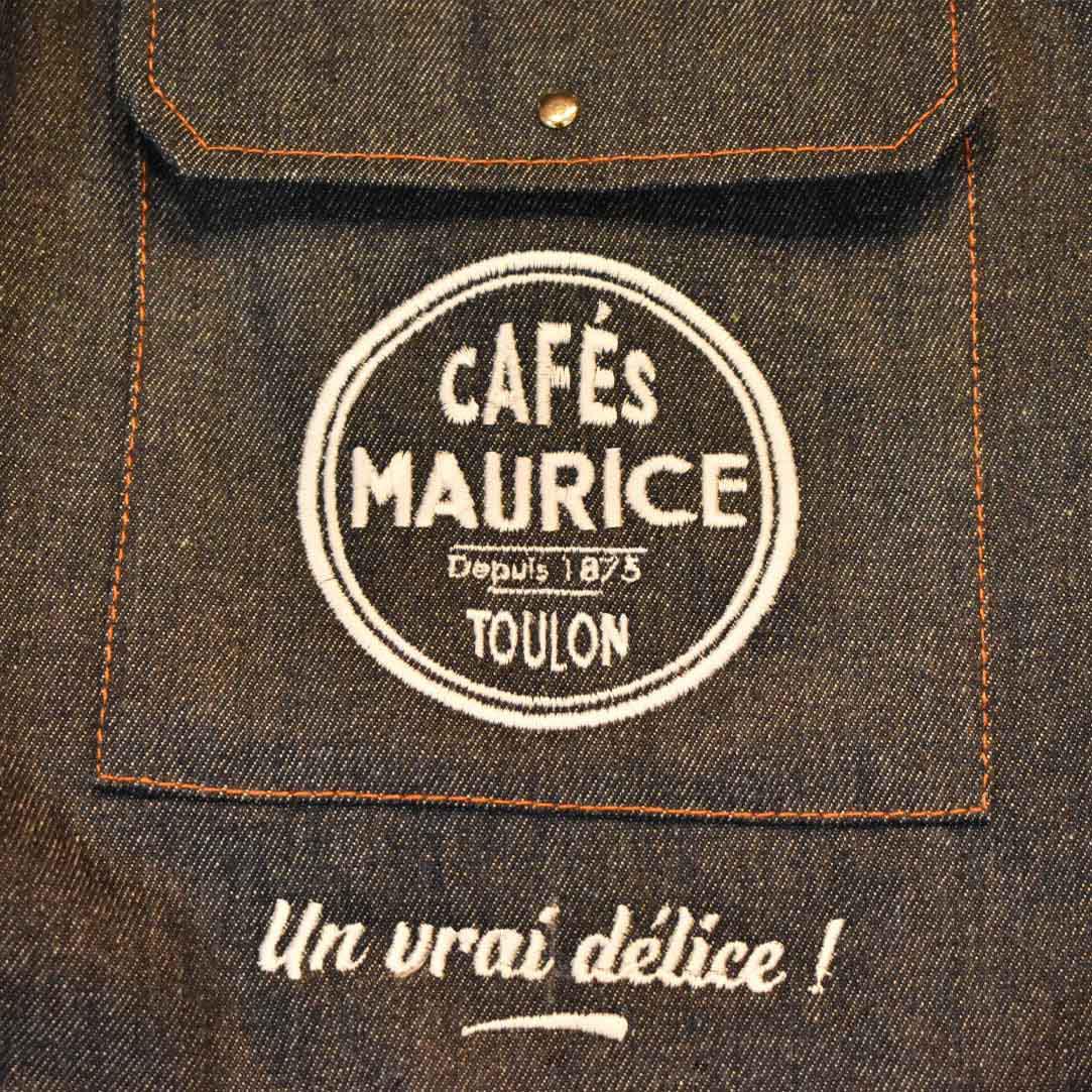Tablier Cafés Maurice Jean 2