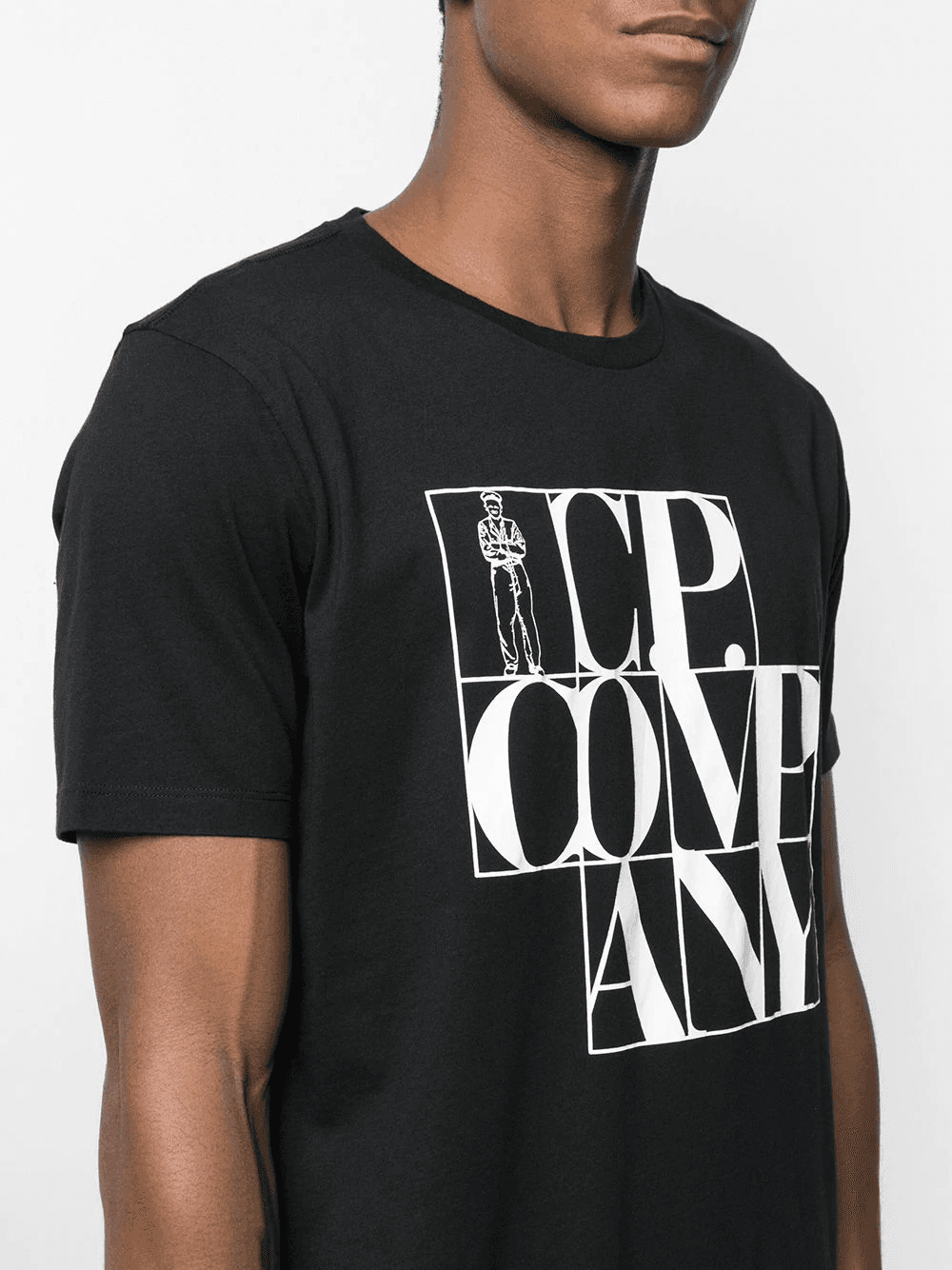 T-shirt CP COMPANY Noir 2